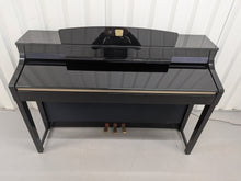 Load image into Gallery viewer, YAMAHA CLAVINOVA CLP-380PE DIGITAL PIANO + STOOL GLOSSY BLACK stock nr 25463
