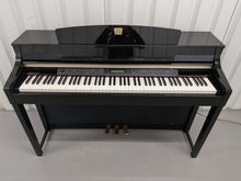 Load image into Gallery viewer, YAMAHA CLAVINOVA CLP-380PE DIGITAL PIANO + STOOL GLOSSY BLACK stock nr 25463
