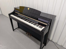 Load image into Gallery viewer, YAMAHA CLAVINOVA CLP-380PE DIGITAL PIANO + STOOL GLOSSY BLACK stock nr 25463
