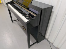 Load image into Gallery viewer, YAMAHA CLAVINOVA CLP-380PE DIGITAL PIANO + STOOL GLOSSY BLACK stock nr 25463
