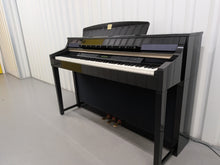 Load image into Gallery viewer, YAMAHA CLAVINOVA CLP-380PE DIGITAL PIANO + STOOL GLOSSY BLACK stock nr 25463
