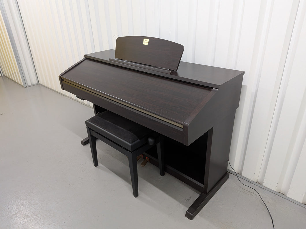 Yamaha Clavinova CVP-301 Digital Piano / arranger + stool in rosewood. stock # 25469