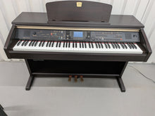 Load image into Gallery viewer, Yamaha Clavinova CVP-301 Digital Piano / arranger + stool in rosewood. stock # 25469
