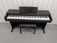 Load image into Gallery viewer, Yamaha Arius YDP-143 Digital Piano and stool in dark rosewood stock #25468
