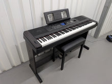 Load image into Gallery viewer, Yamaha DGX-650 in black 88 Weighted Keys Portable Grand 3 pedals stock #25480
