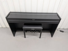 Load image into Gallery viewer, Yamaha Arius YDP-S51 black Digital Piano and stool Slimline space saver stock number 25483
