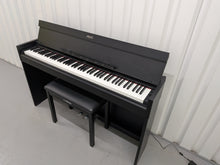 Load image into Gallery viewer, Yamaha Arius YDP-S51 black Digital Piano and stool Slimline space saver stock number 25483
