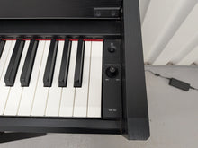 Load image into Gallery viewer, Yamaha Arius YDP-S51 black Digital Piano and stool Slimline space saver stock number 25483

