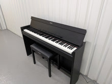 Load image into Gallery viewer, Yamaha Arius YDP-S51 black Digital Piano and stool Slimline space saver stock number 25483
