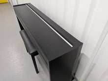 Load image into Gallery viewer, Yamaha Arius YDP-S51 black Digital Piano and stool Slimline space saver stock number 25483
