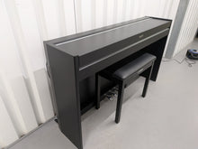 Load image into Gallery viewer, Yamaha Arius YDP-S51 black Digital Piano and stool Slimline space saver stock number 25483
