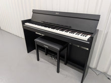 Load image into Gallery viewer, Yamaha Arius YDP-S51 black Digital Piano and stool Slimline space saver stock number 25483
