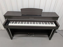 Load image into Gallery viewer, Yamaha Clavinova CLP-635 CLP-635DW Digital Piano dark walnut finish stock #25484
