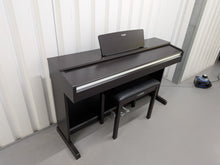 Load image into Gallery viewer, Yamaha Arius YDP-142 Digital Piano and stool in dark rosewood stock #25487
