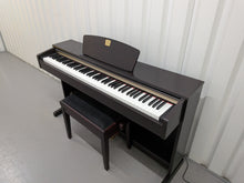 Load image into Gallery viewer, Yamaha Clavinova CLP-320 Digital Piano and stool in dark rosewood stock #25485
