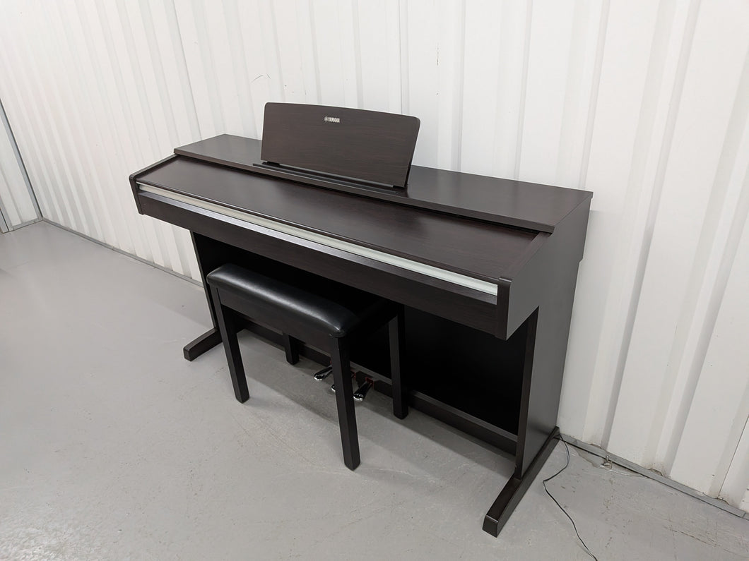 Yamaha Arius YDP-142 Digital Piano and stool in dark rosewood stock #25488