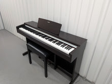Load image into Gallery viewer, Yamaha Arius YDP-142 Digital Piano and stool in dark rosewood stock #25488

