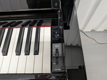 Load image into Gallery viewer, Yamaha Clavinova CLP-685 digital piano and stool in glossy black polished ebony stock #25491
