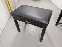 Load image into Gallery viewer, Yamaha Clavinova CLP-685 digital piano and stool in glossy black polished ebony stock #25491
