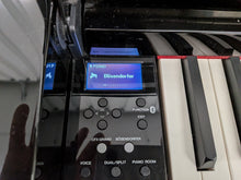 Load image into Gallery viewer, Yamaha Clavinova CLP-685 digital piano and stool in glossy black polished ebony stock #25491
