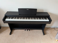 Load image into Gallery viewer, Yamaha Arius YDP-145 digital piano in satin black finish stock #25496
