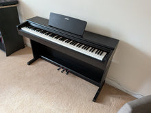 Load image into Gallery viewer, Yamaha Arius YDP-145 digital piano in satin black finish stock #25496

