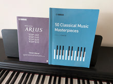 Load image into Gallery viewer, Yamaha Arius YDP-145 digital piano in satin black finish stock #25496

