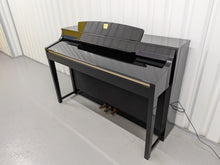 Load image into Gallery viewer, YAMAHA CLAVINOVA CLP-380PE DIGITAL PIANO + STOOL GLOSSY BLACK stock nr 25494
