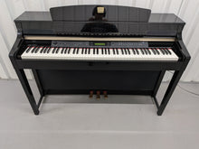 Load image into Gallery viewer, YAMAHA CLAVINOVA CLP-380PE DIGITAL PIANO + STOOL GLOSSY BLACK stock nr 25494
