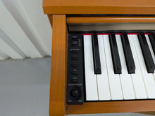 Load image into Gallery viewer, Yamaha Clavinova CLP-320 Digital Piano and stool in cherry wood, stock no 25495
