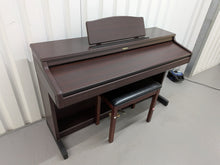 Load image into Gallery viewer, Roland HP-3E Digital Piano and stool in dark mahogany  Stock  nr 25499
