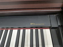Load image into Gallery viewer, Roland HP-3E Digital Piano and stool in dark mahogany  Stock  nr 25499
