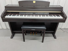 Load image into Gallery viewer, Yamaha Clavinova CLP-240 Digital Piano and stool in dark rosewood stock nr 25500
