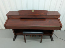 Load image into Gallery viewer, Yamaha Clavinova CLP-330 Digital Piano and stool in mahogany stock #25504
