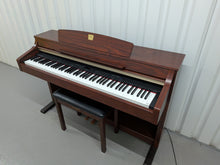 Load image into Gallery viewer, Yamaha Clavinova CLP-330 Digital Piano and stool in mahogany stock #25504
