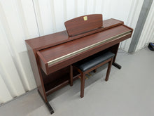 Load image into Gallery viewer, Yamaha Clavinova CLP-220 digital piano and stool in mahogany stock #25506
