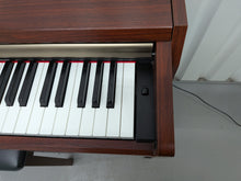 Load image into Gallery viewer, Yamaha Clavinova CLP-220 digital piano and stool in mahogany stock #25506
