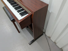 Load image into Gallery viewer, Yamaha Clavinova CLP-220 digital piano and stool in mahogany stock #25506
