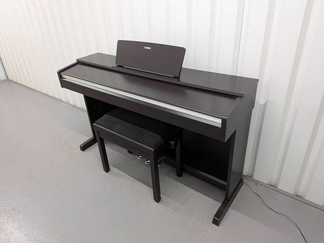 Yamaha Arius YDP-142 Digital Piano and stool in dark rosewood stock #25511