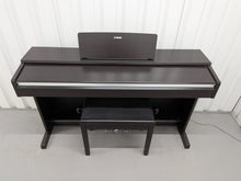 Load image into Gallery viewer, Yamaha Arius YDP-142 Digital Piano and stool in dark rosewood stock #25511
