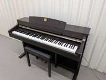 Load image into Gallery viewer, Yamaha Clavinova CLP-330 Digital Piano and stool in dark rosewood stock #25510
