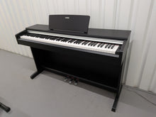 Load image into Gallery viewer, Yamaha Arius YDP-142 Digital Piano and stool in satin black stock #25508
