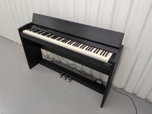 Load image into Gallery viewer, Roland F120R compact slim size Digital Piano in black finish stock # 25440
