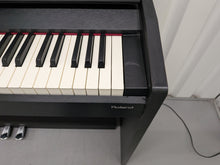 Load image into Gallery viewer, Roland F120R compact slim size Digital Piano in black finish stock # 25440
