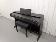Load image into Gallery viewer, Yamaha Arius YDP-143 Digital Piano and stool in dark rosewood stock #25535

