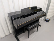 Load image into Gallery viewer, Yamaha Clavinova CLP-330PE glossy black polished ebony Piano stock #25531
