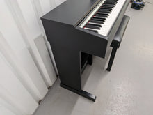 Load image into Gallery viewer, Yamaha Arius YDP-142 Digital Piano and stool in satin black stock #25522
