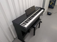 Load image into Gallery viewer, Yamaha Arius YDP-142 Digital Piano and stool in satin black stock #25522
