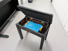 Load image into Gallery viewer, Yamaha Arius YDP-142 Digital Piano and stool in satin black stock #25522
