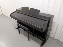 Load image into Gallery viewer, Yamaha Clavinova CLP-230 digital piano and stool in dark rosewood stock #25528
